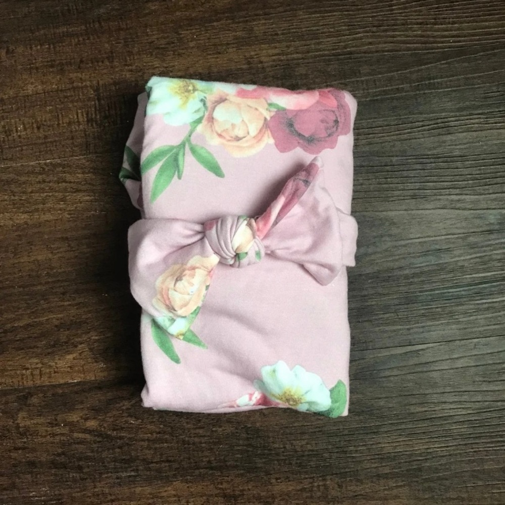 Baby swaddle and headband